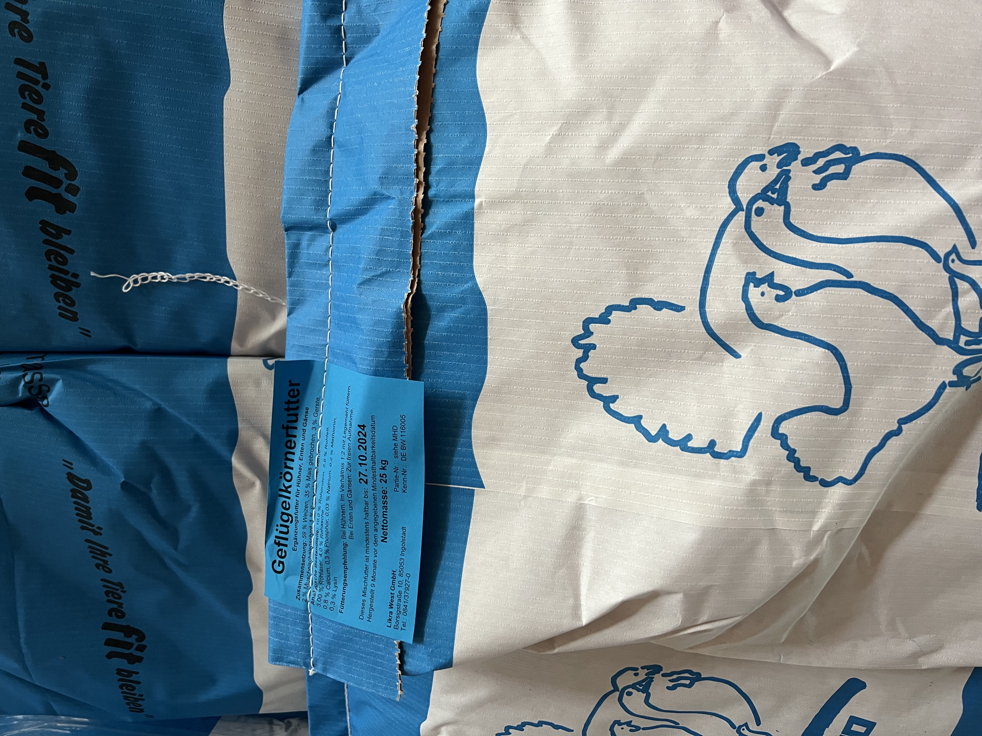 Geflügelkörnerfutter