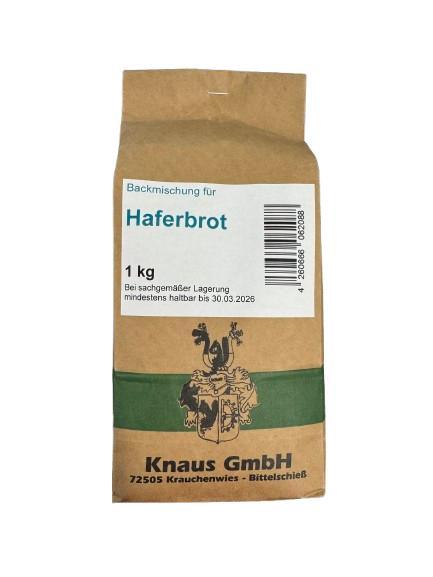 Haferbrot Backmischung