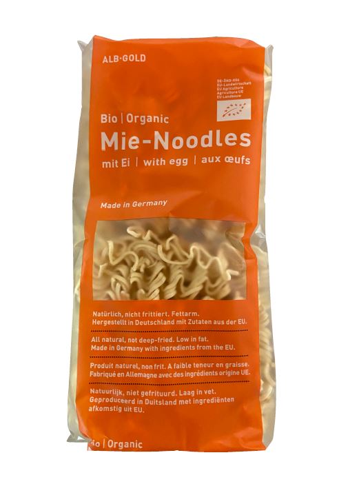 Bio Mie-Noodles mit Ei