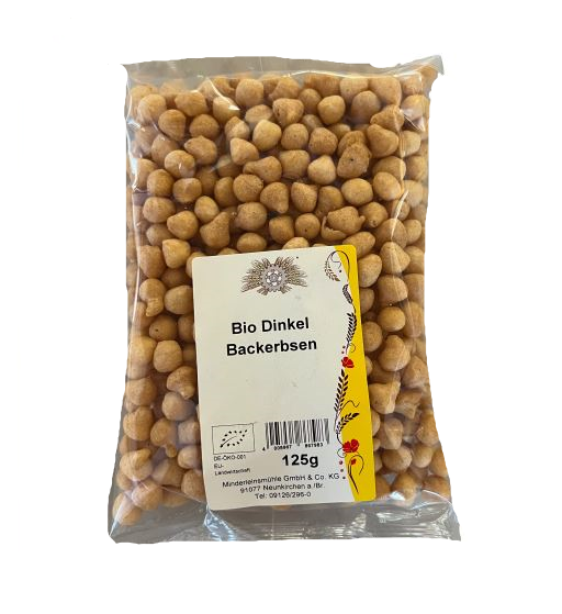 Bio Dinkel Backerbsen