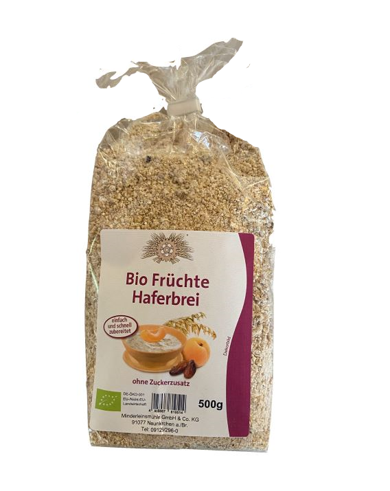 Bio Früchte Haferbrei