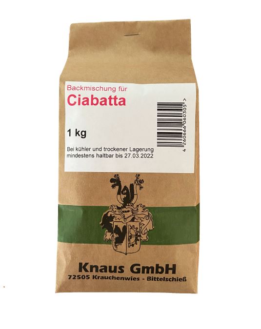 Ciabatta Backmischung