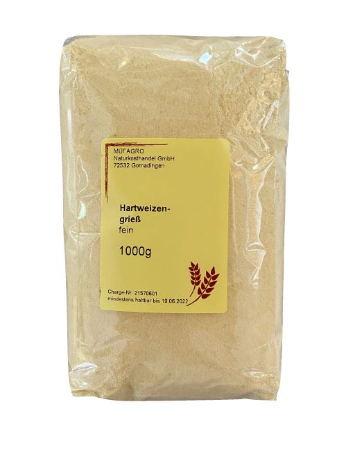 Hartweizengrieß fein