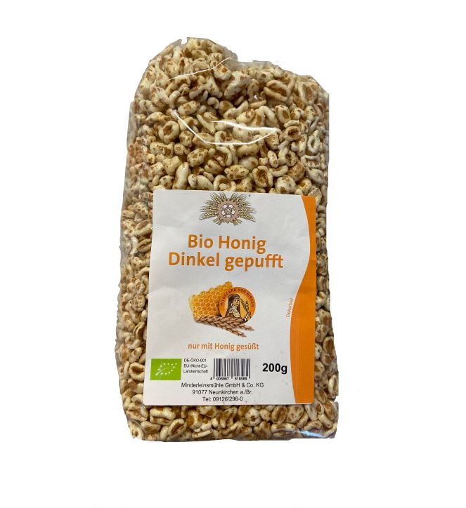 Bio Honig Dinkel gepufft