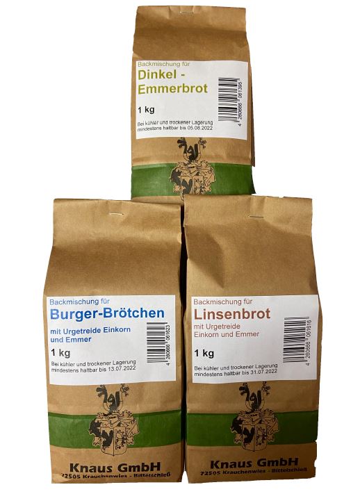 Urgetreide-Brot Set