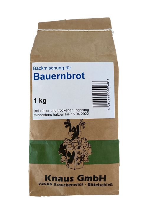 Bauernbrot Backmischung